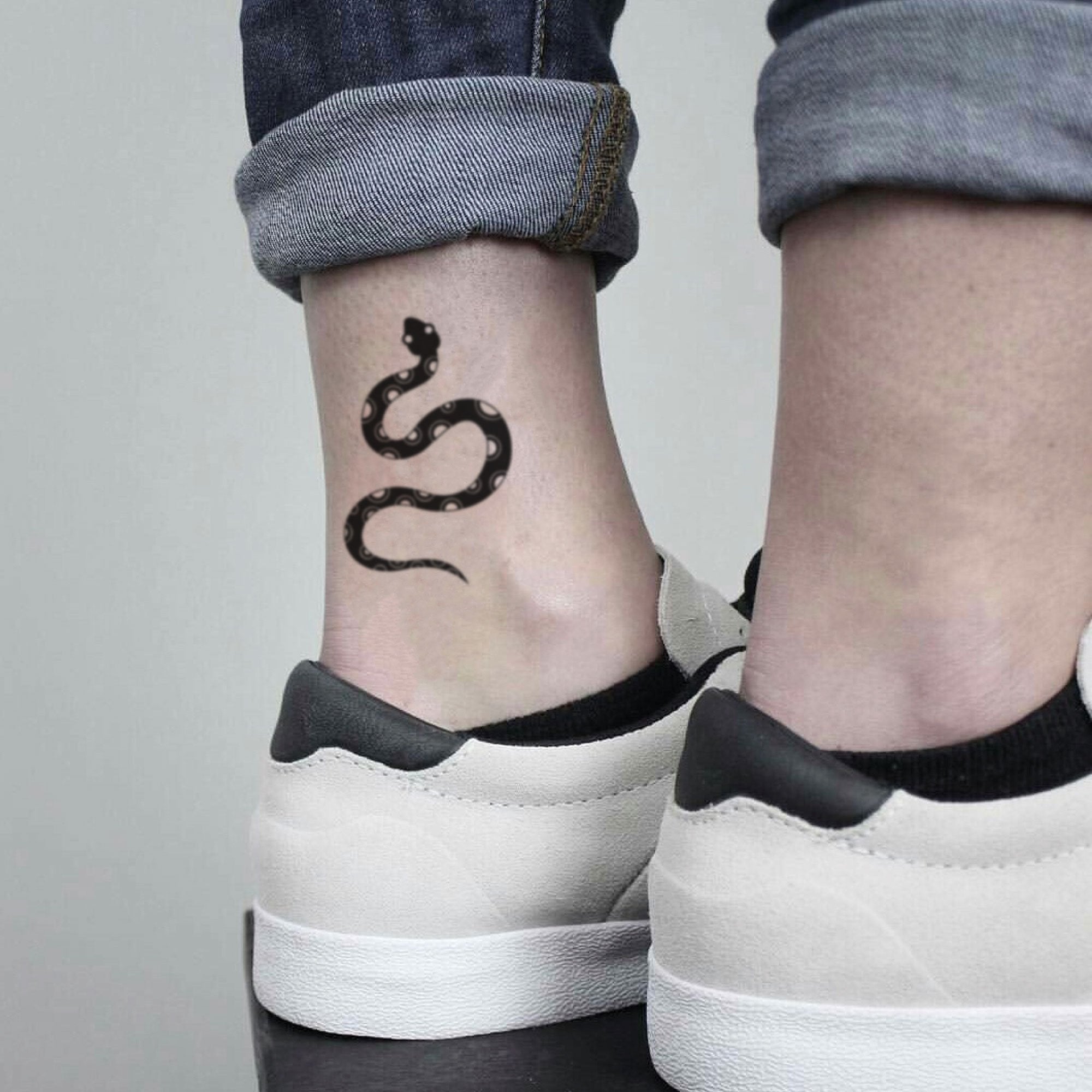 Snake Foot Temporary Tattoo Sticker  OhMyTat