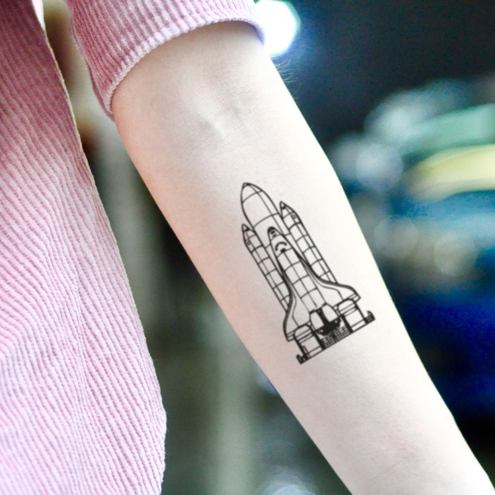 60 Rocket Ship Tattoo Designs For Men  Cool Ink Ideas