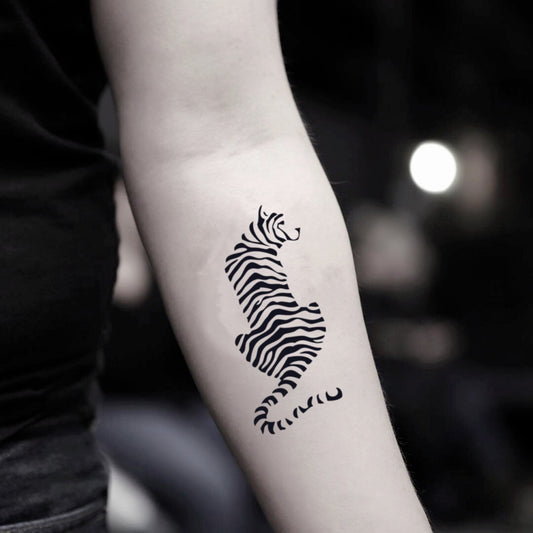 animal print scratch tattoos