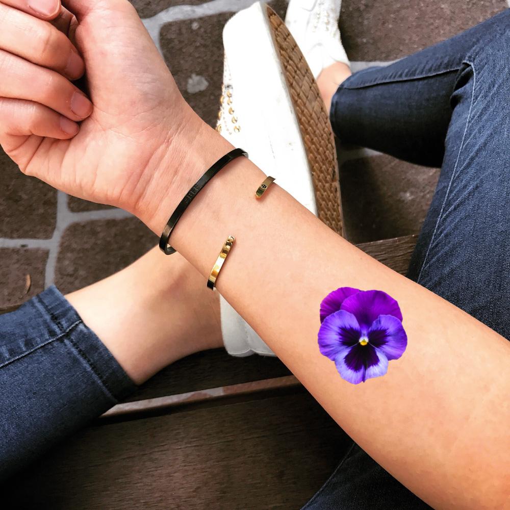  35 Violet Tattoo African and Wild Flower Designs  Meaning and Ideas