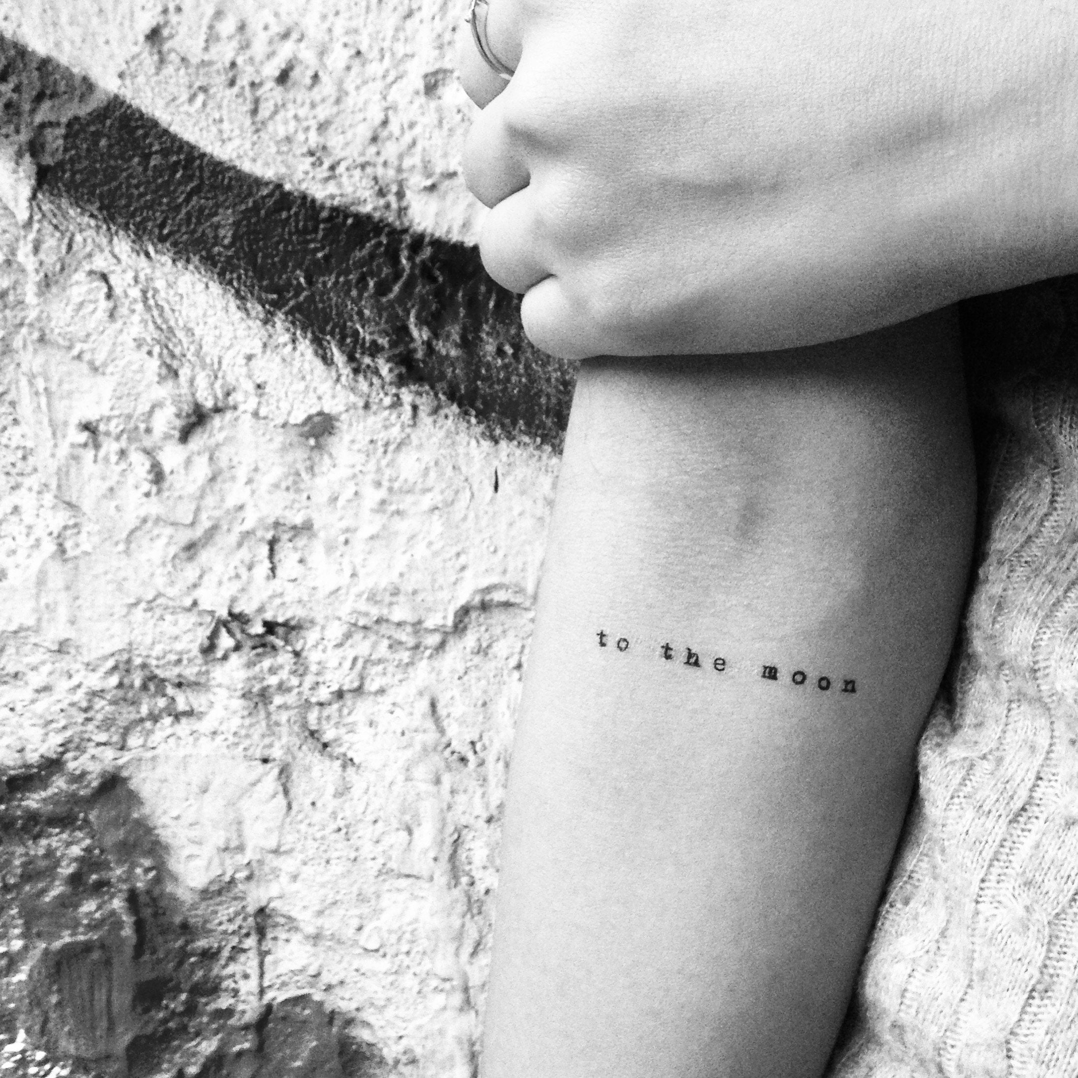 Temporary tattoo set designed by the artist Manon Ras