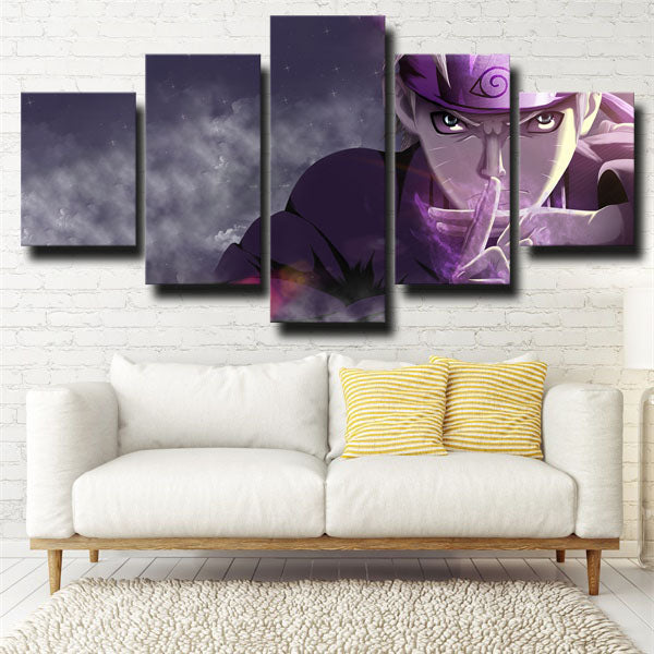 Naruto 5 Piece Wall Art High Quality