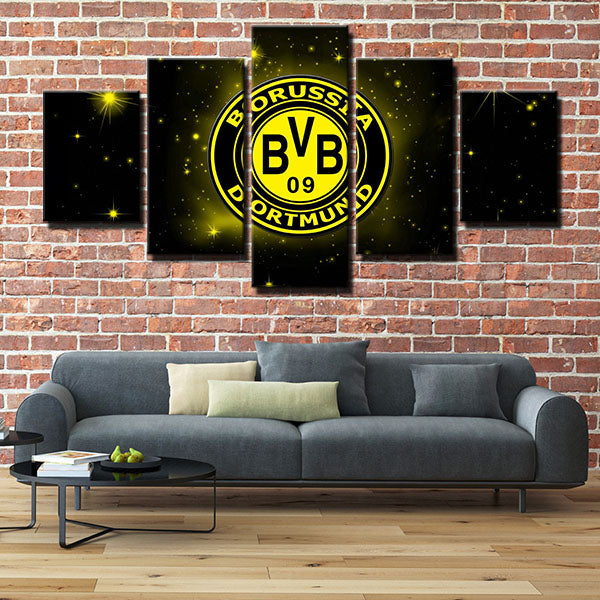 Borussia Dortmund FC Star Emblem