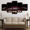 5 piece canvas art prints Trail Blazers Moda Center arena home decor-1201 (1)