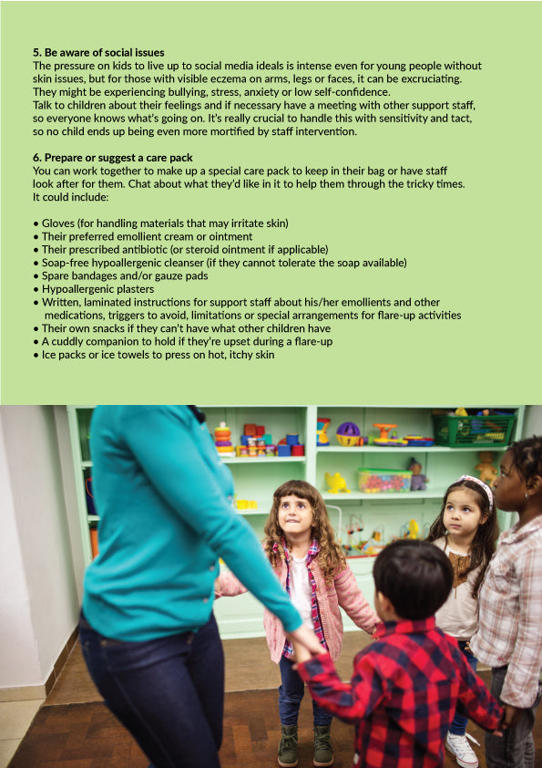 Eczema: info sheet for Childcare Providers 2