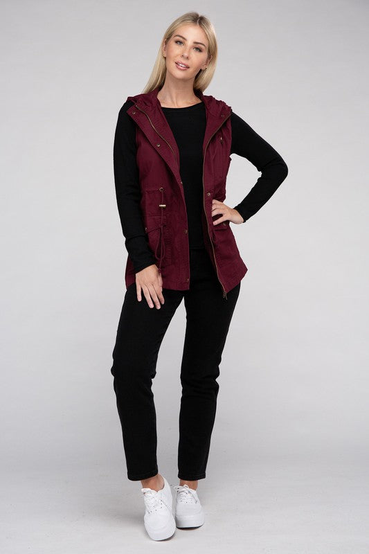 Mono B Fleece Hoodie Jacket with Tapered Sleeves – The Bee Chic