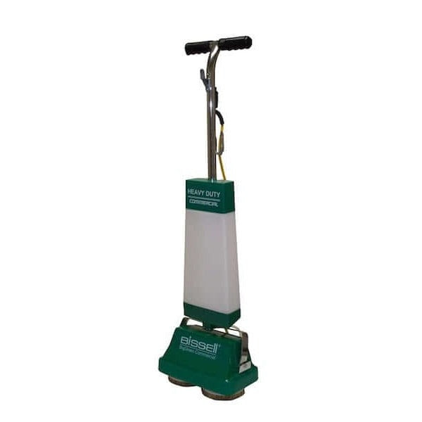 Bissell Portable Two Brush Floor Machine Lightweight and Compact Low-Speed Rotary Buffer Floor Scrubbing Machine