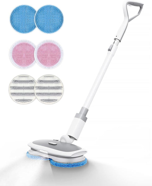 Cordless Electric Mop with LED Headlight