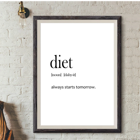 diet poster