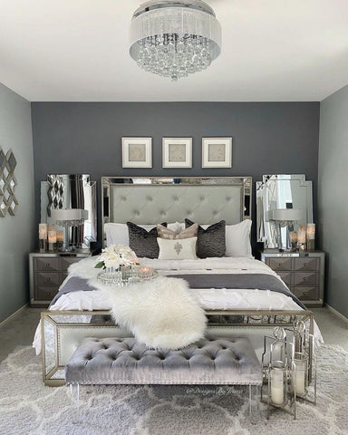 grey bedroom