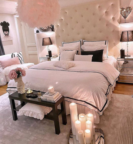 pink bedroom