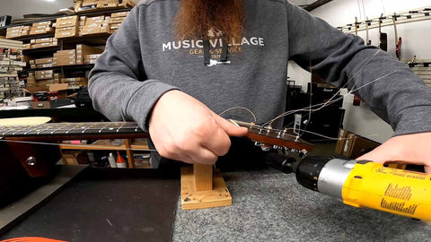 Restring a Martin Guitar