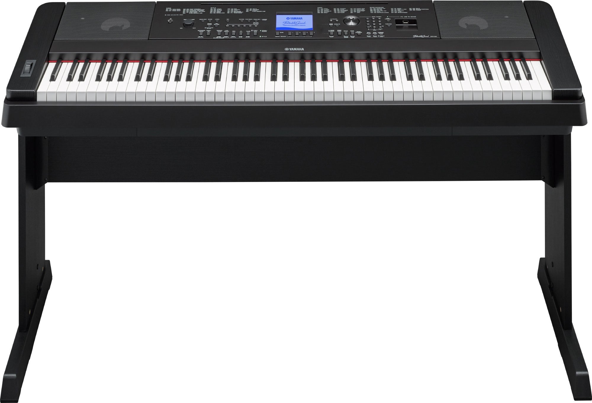 Yamaha DGX660 88 Key Portable Grand Piano Black Yamaha