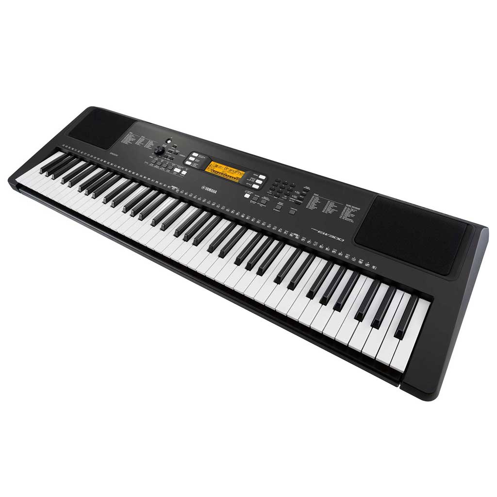 Yamaha PSREW300 76 Key Portable Keyboard w/Survival Kit Yamaha Portable