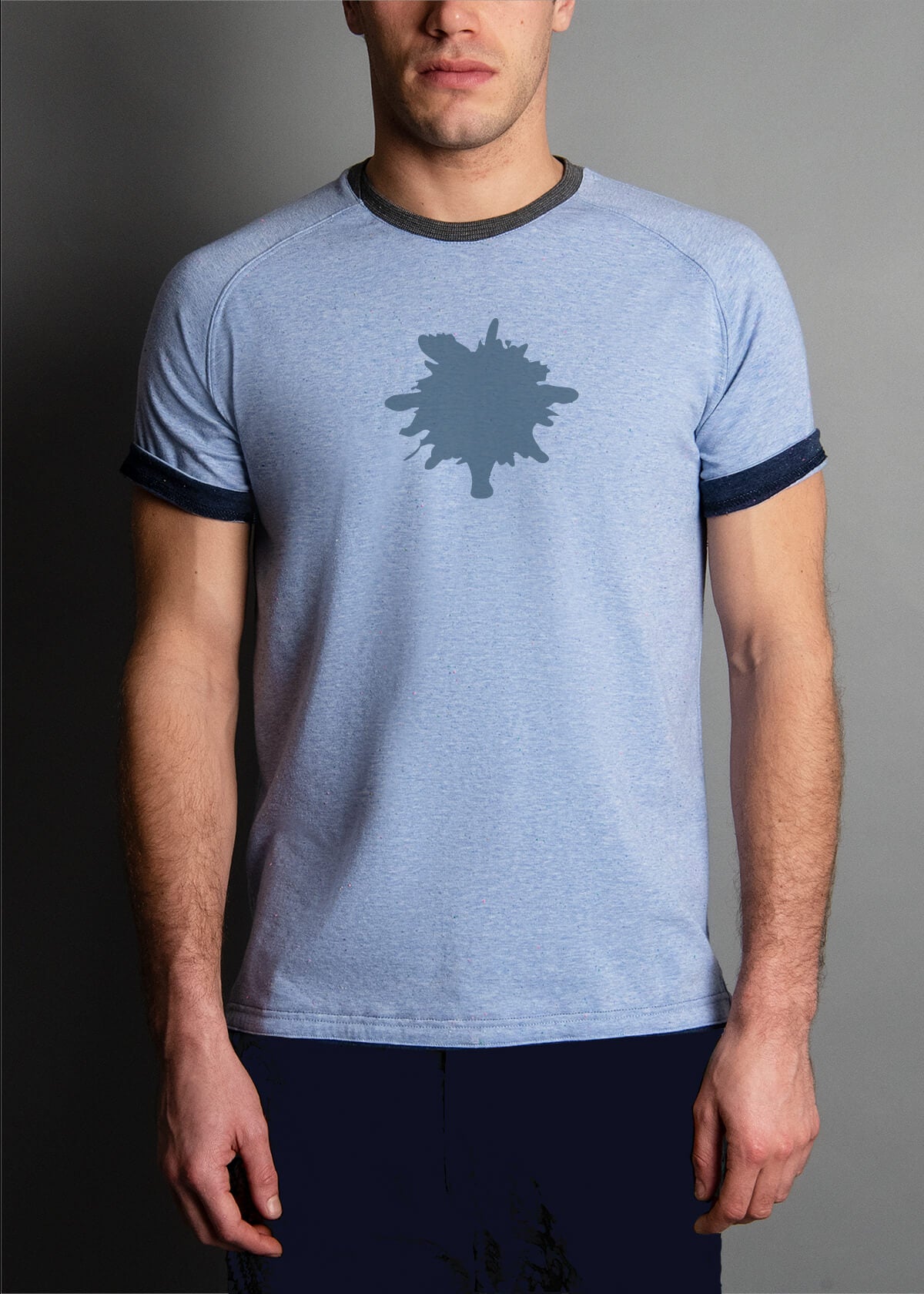 PRE-ORDER LOGO TEE #4 LIGHT BLUE