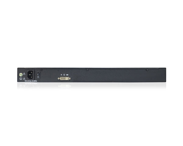 1U Rack-mount 18.5 inch Widescreen DVI LCD KVM Console-2