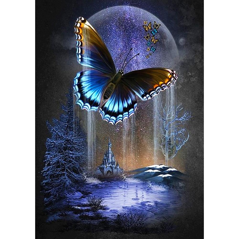 Diamond Painting - Full Square - Purple Butterfly – Everydayedeals