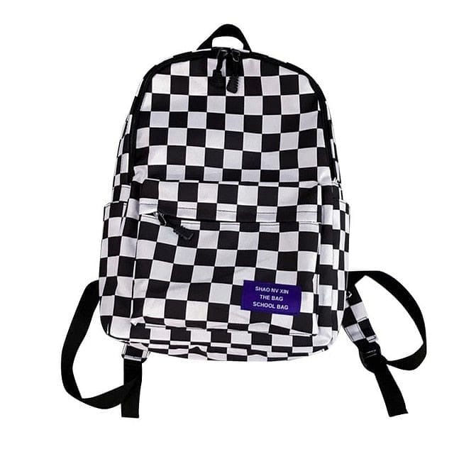 CHECKERBOARD BAGPACK - DIFTAS - Do It For The Aesthetics