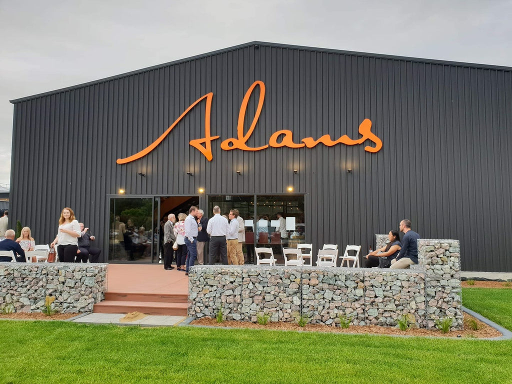 The visitor centre at Adams Distillery