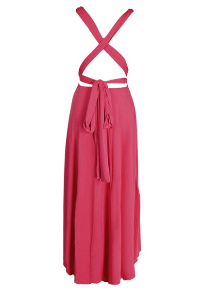 Hot Pink High-Low Magic Dress | Lookbook Store