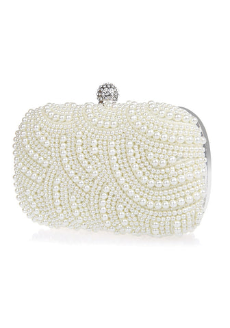Glam Pearls Clutch - Bag