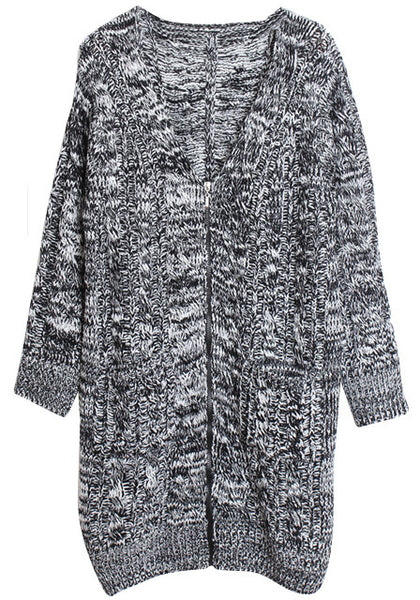 Oversized Knit Sweater Coat | Lookbook Store