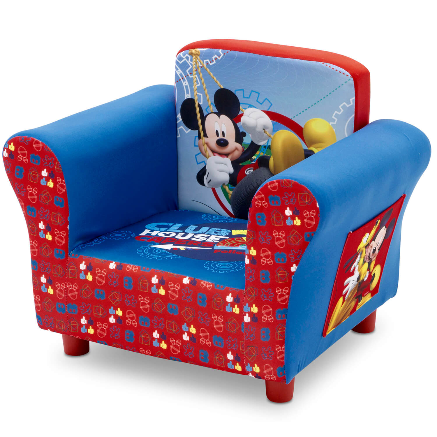 disney minnie mouse upholstered chair