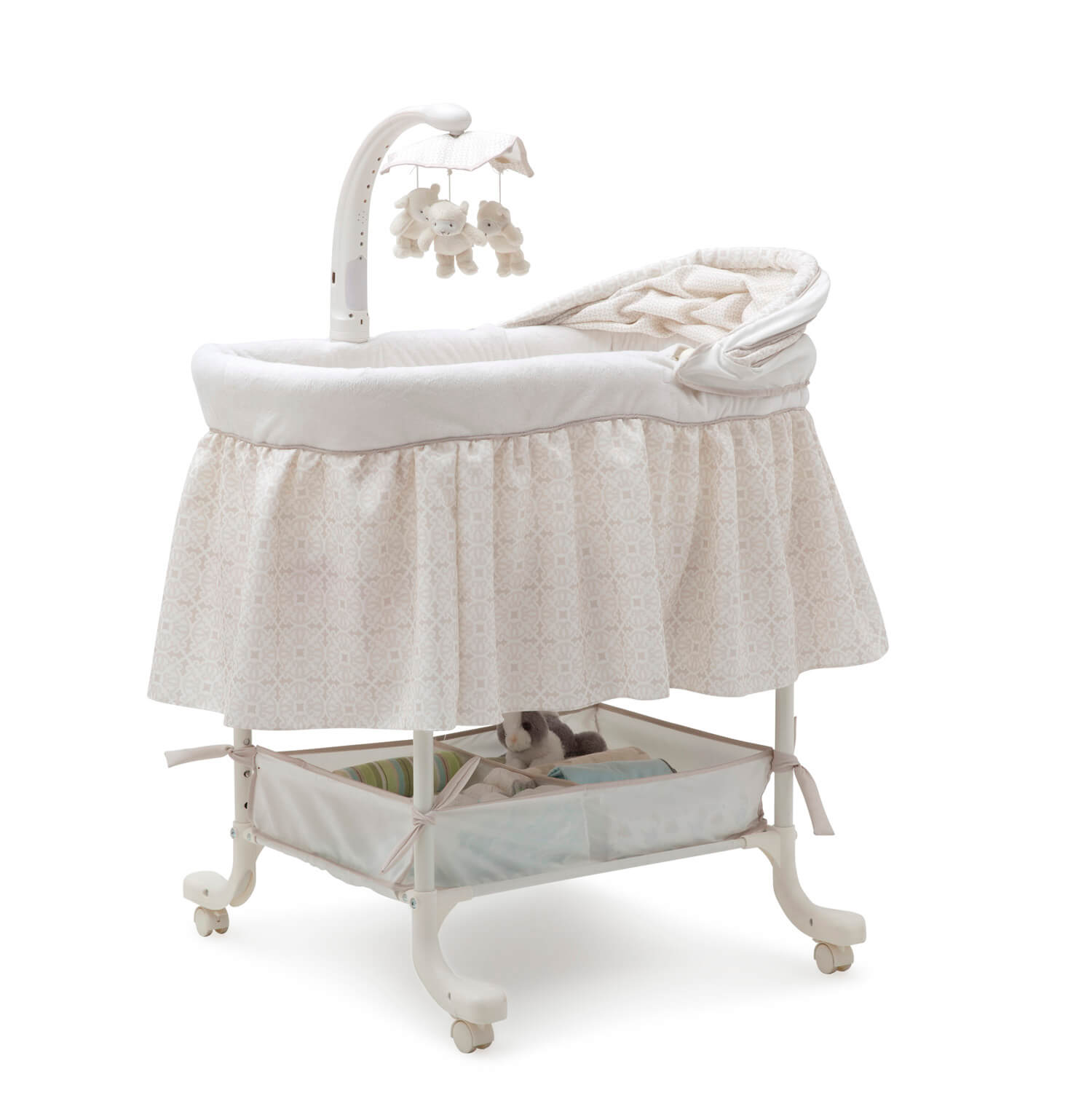 deluxe gliding bassinet