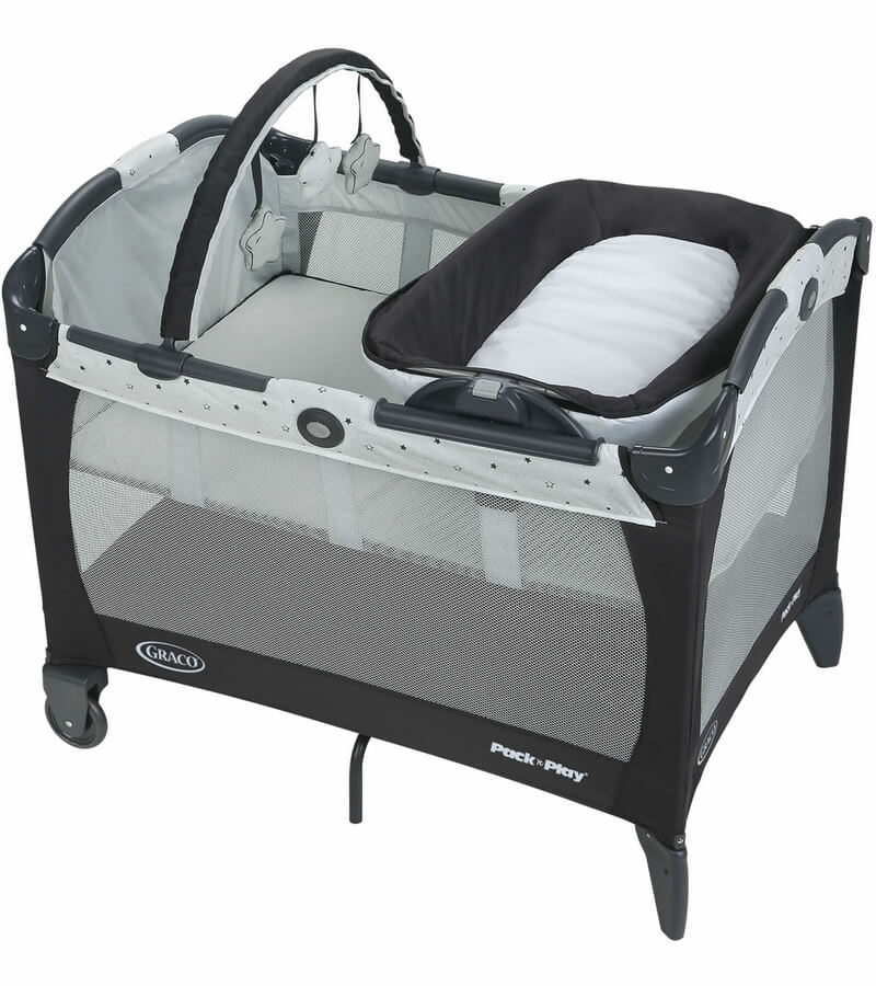 graco pack and play reversible napper and changer