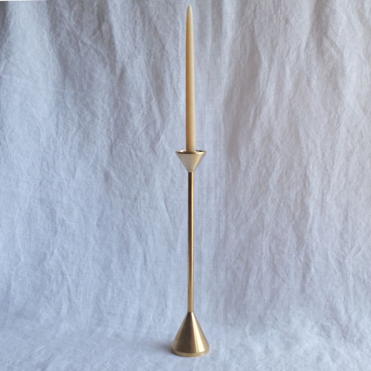 FS Objects Cone Spindle Candle Holder, Small