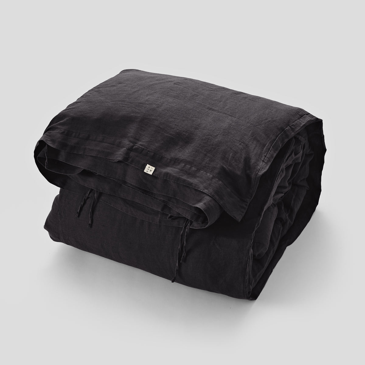 100% Linen Duvet Cover in Kohl