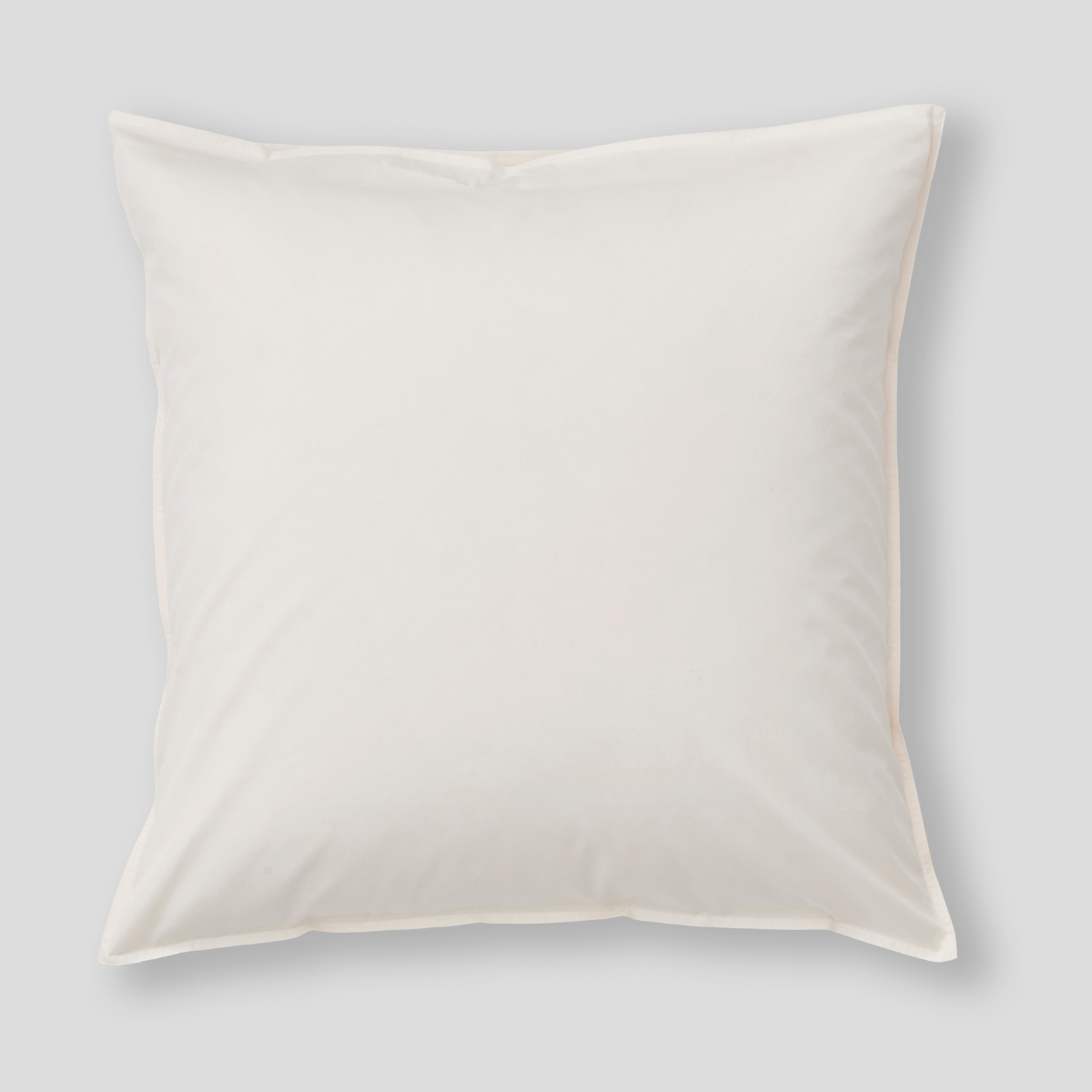 Organic Cotton Percale Pillowslip set (of two) in Milk