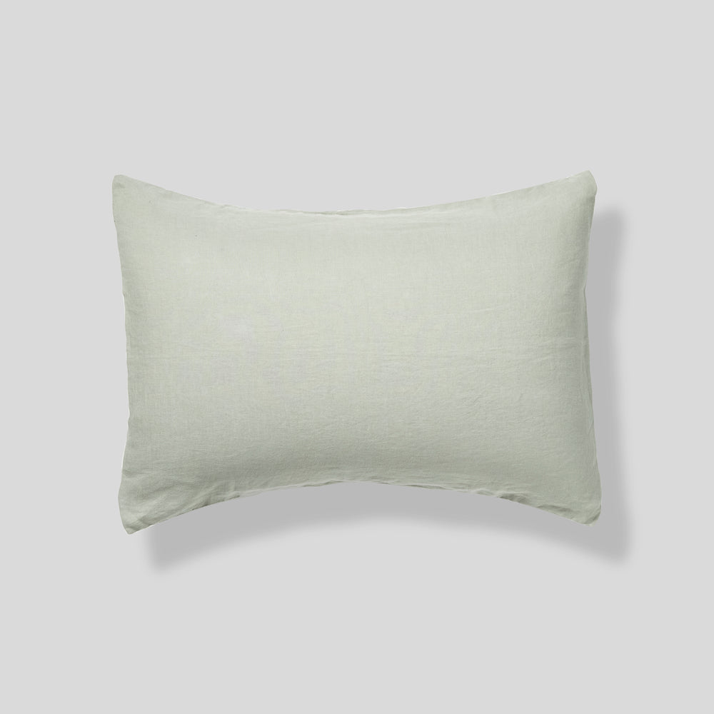 100% Linen Pillowslip Set (of two) in Stone