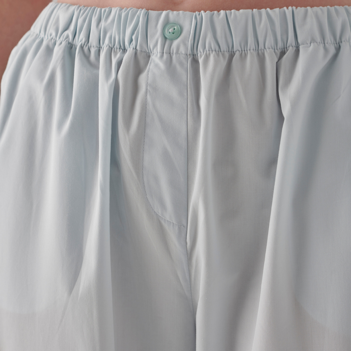 100% Organic Cotton Pants Powder Blue