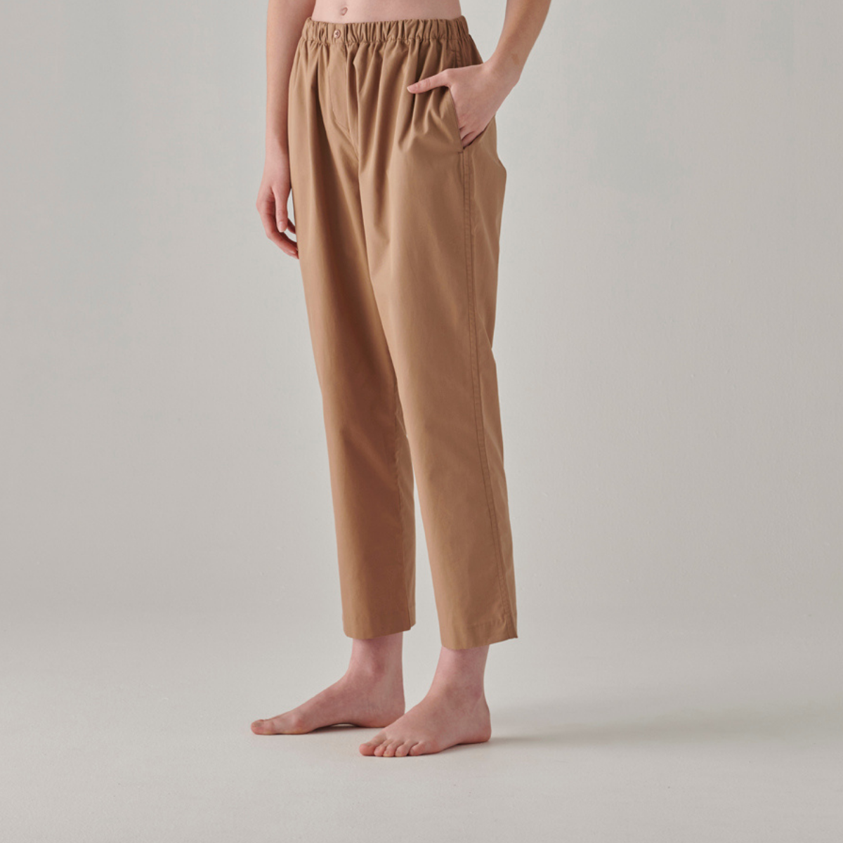 100% Organic Cotton Pants Mushroom