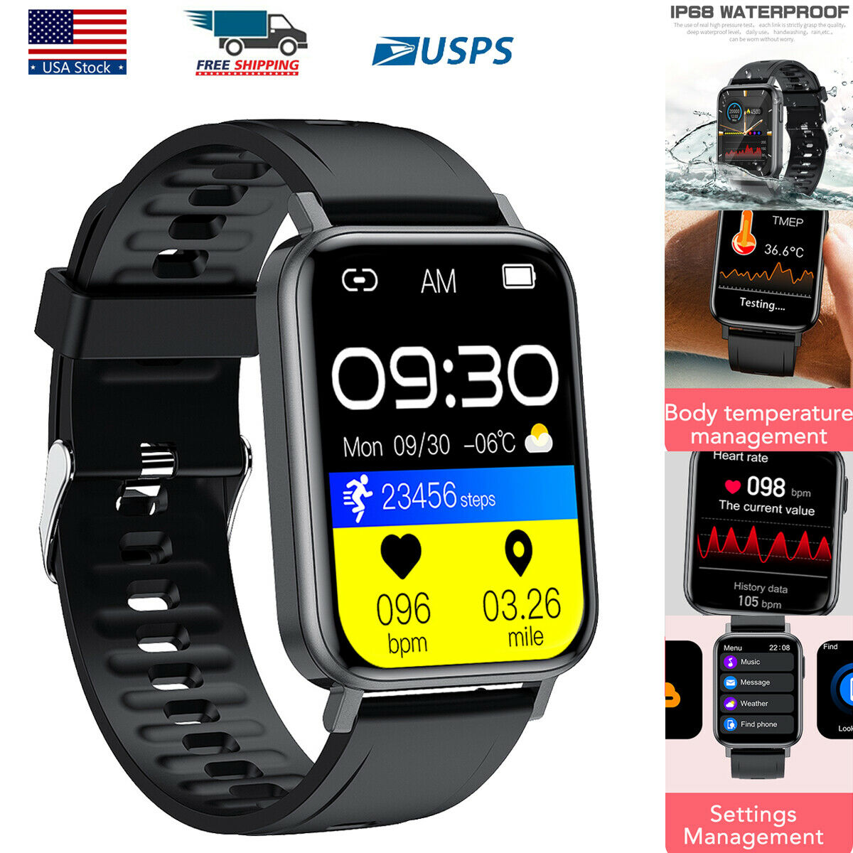 rijst Bedachtzaam Beschikbaar Smart Watch for iPhone Samsung Android IP68 Waterproof Bluetooth Fitne –  TaiMarket.com