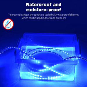 Bluetooth LED Strip Lights Music Sync 5050 RGB Color Change Lights