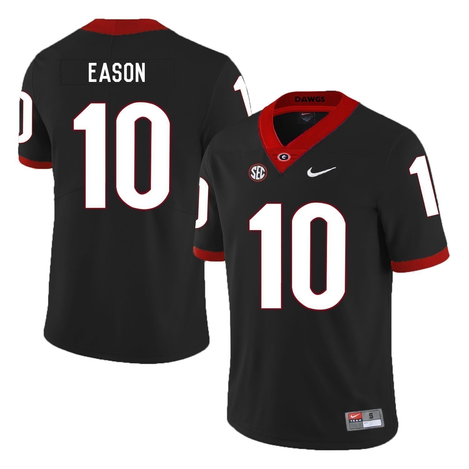 georgia bulldogs black jersey