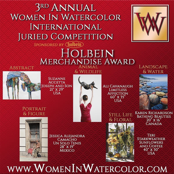 Women in Watercolour prize winners 2022