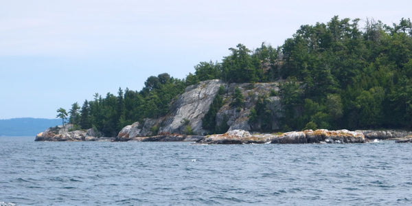 North Channel point, photo by Karen Richardson