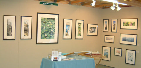 Karen Richardson booth at 2006 Buckhorn Fine Art Festival