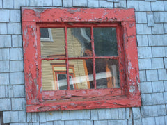 PEI shed window photo by Karen Richardson