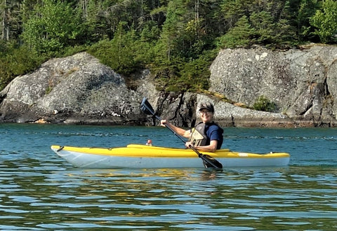 Karen Richardson at Pukaskwa National Park