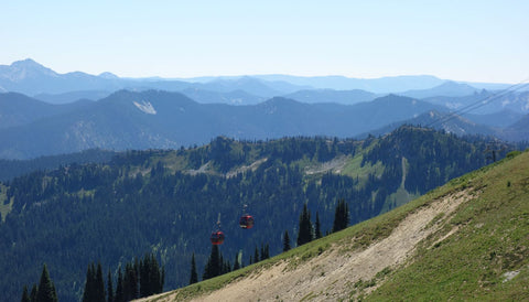 View from Crystal Mtn, photo by Karen Richardson