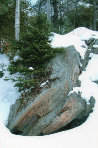 Reference photo for Snow and Stone, taken by Karen Richardson
