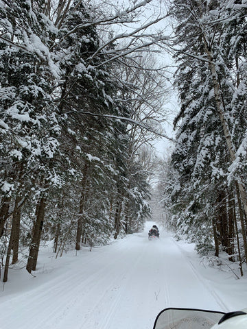 Snowmobile trail