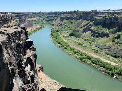 Snake River at Twin Falls Idaho, photo by Karen Richardson