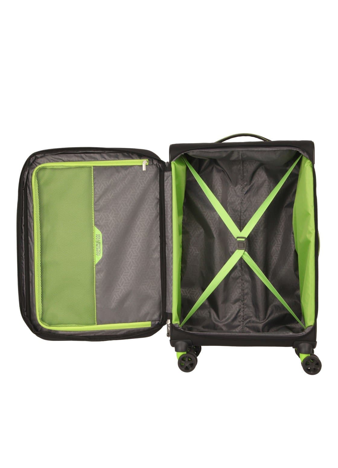 Ligegyldighed Vil Grøn AMERICAN TOURISTER APPLITE 4SECURITY 71CM SPINNER BLACK/GREEN – Sydney  Luggage
