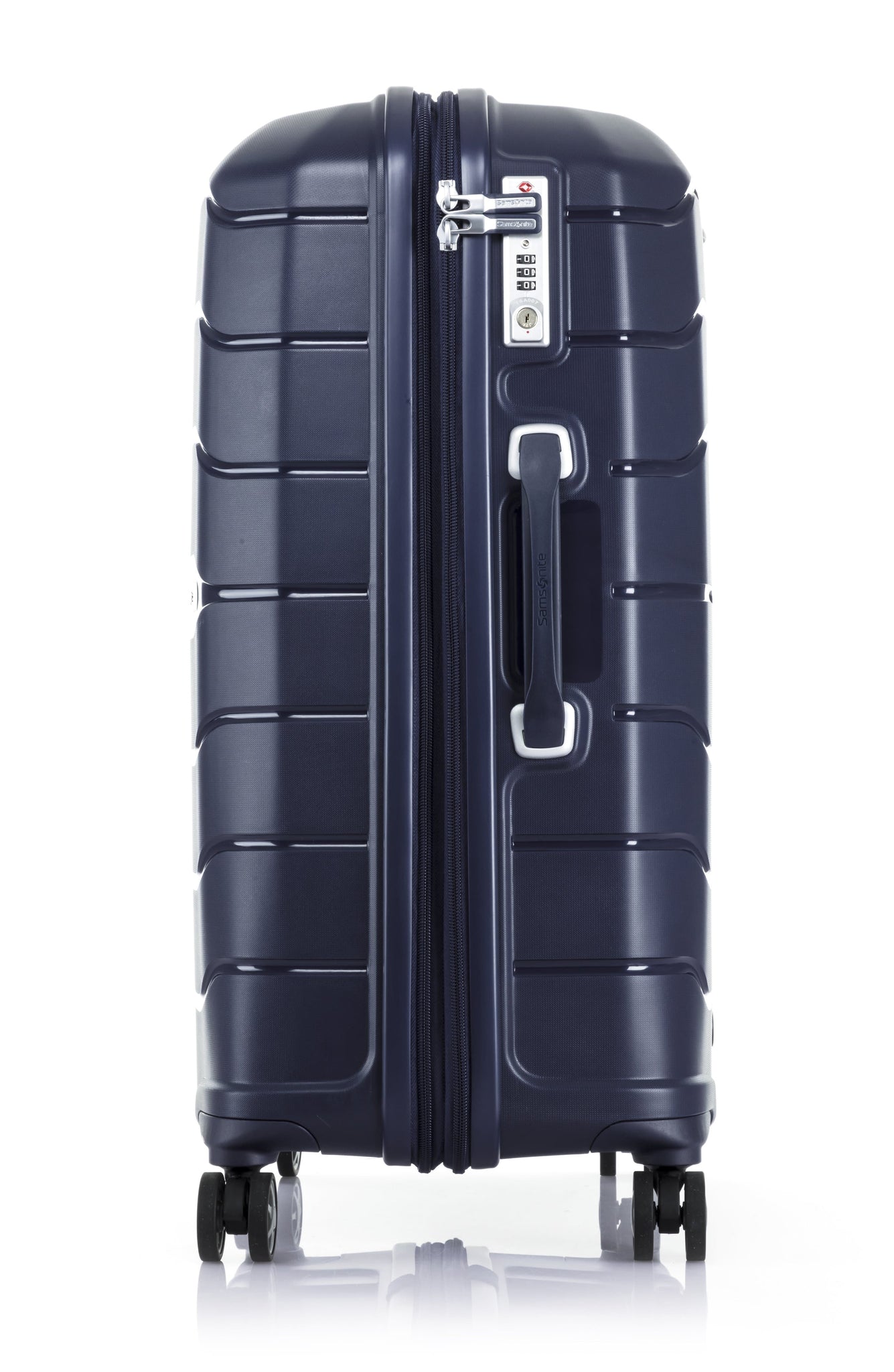 samsonite luggage navy blue