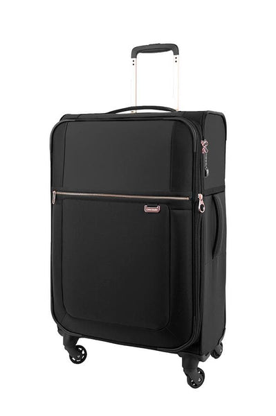 gold samsonite luggage